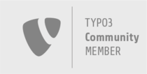 Logo for TYPO3 Association Community Member